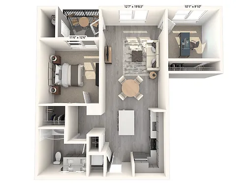 Floor plan AM19D-918-2