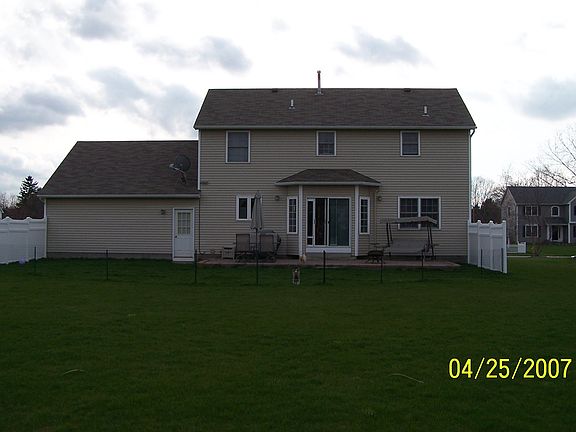 Rear of house