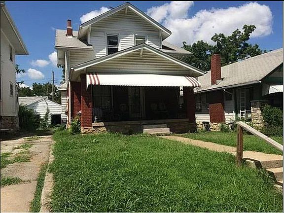 front of the house