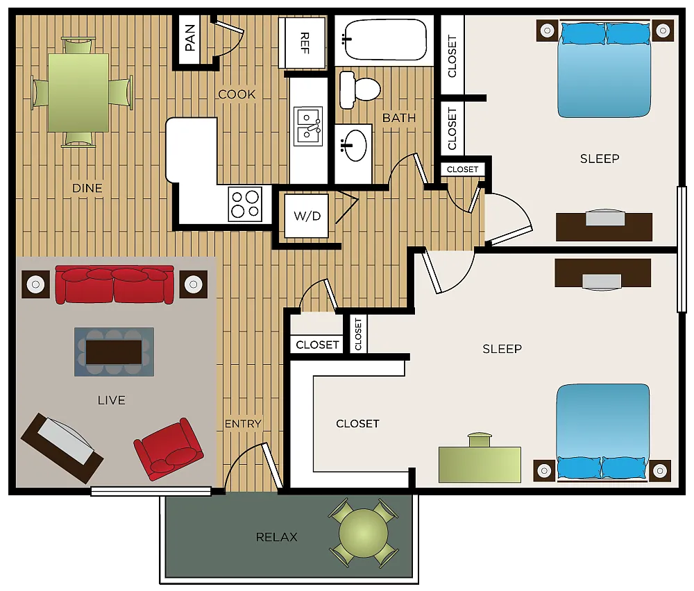 Floor plan B1