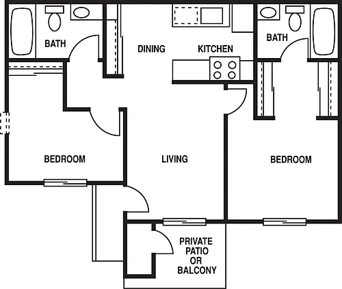 Floor plan Redwood