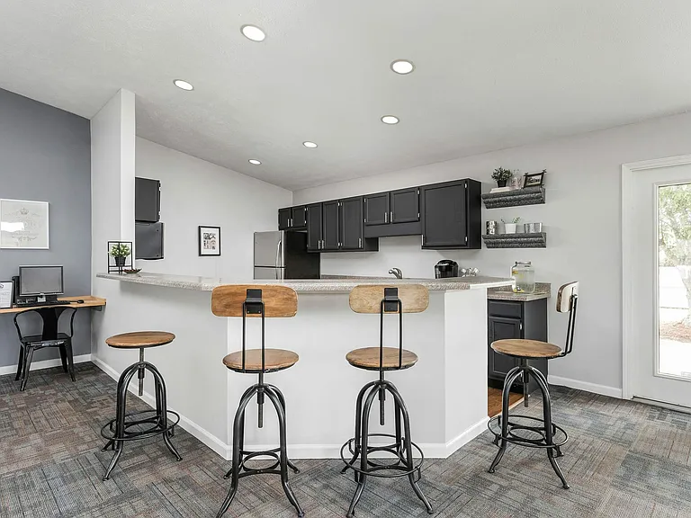 Whether it's coffee and conversation or hosting a potluck, the kitchen brings everyone together.