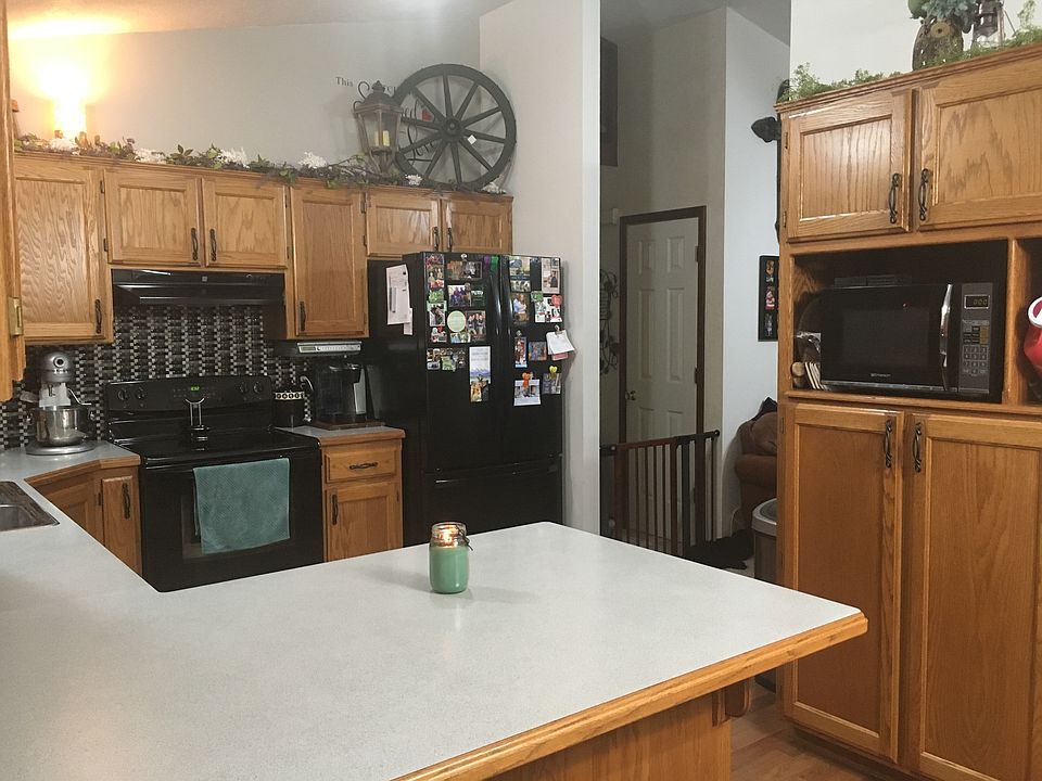 Kitchen from back deck