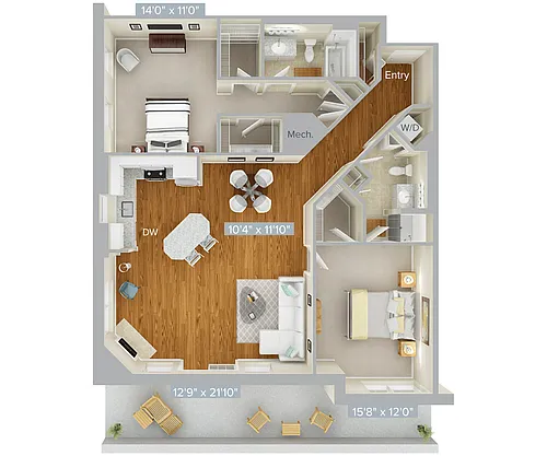 Floor plan B30-1385