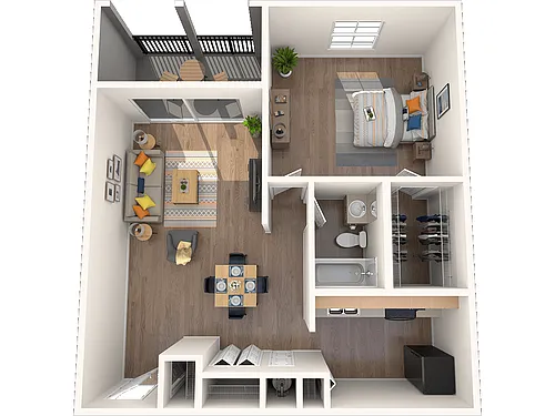 Floor plan Crane