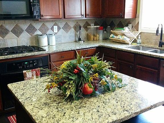 Granite Kitchen Island