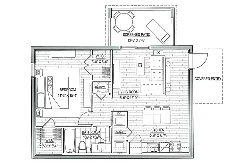 Floor plan Relax