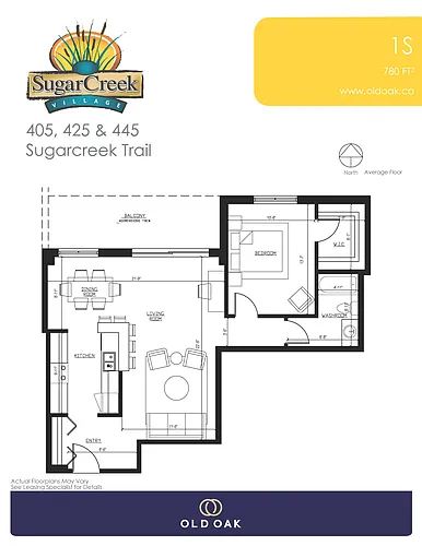 Floor plan 445-208