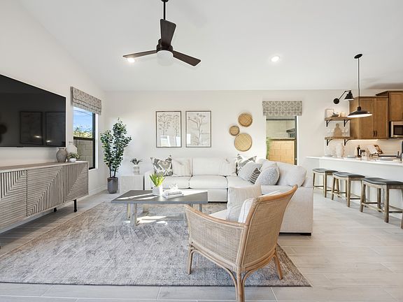 Great room with natural light