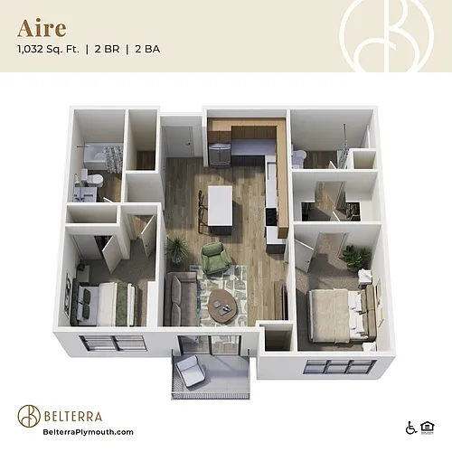Floor plan Aire - Affordable