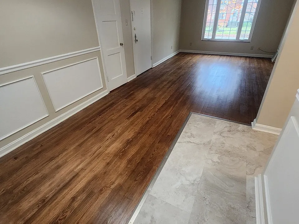 dining room-living room combo