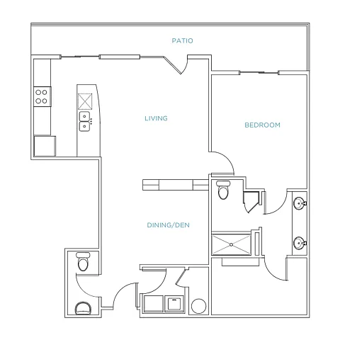Floor plan B3a