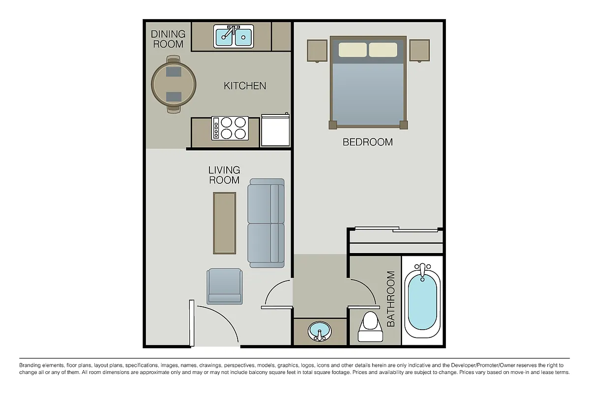 Floor plan Plan 1A