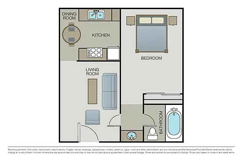 Floor plan Plan 1A