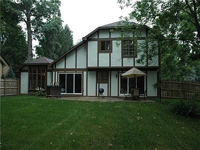 Exterior Back. View of back of home