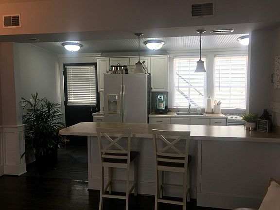 Open concept kitchen and family room