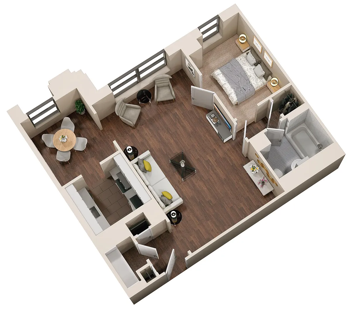 Floor plan 05 1X1