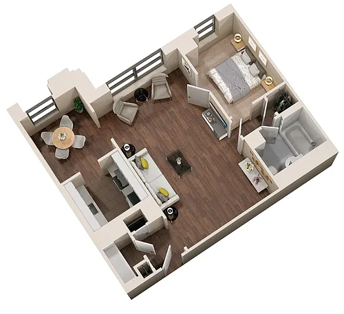 Floor plan 05 1X1