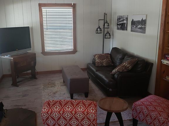 Living Room with large fireplace