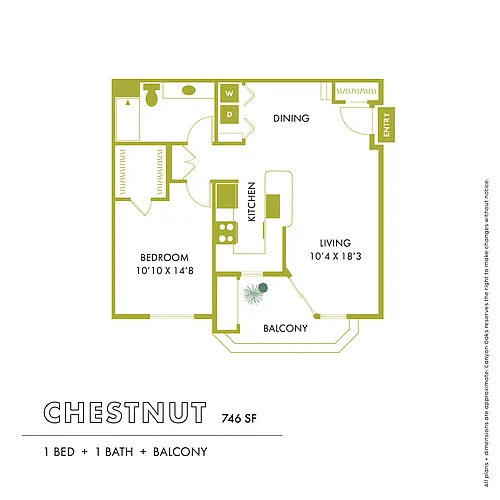 Floor plan Chestnut