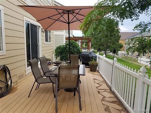 Trex Deck backing to greenbelt