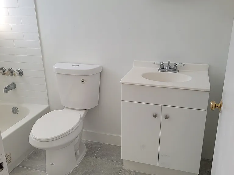 Bath, new tile and comode