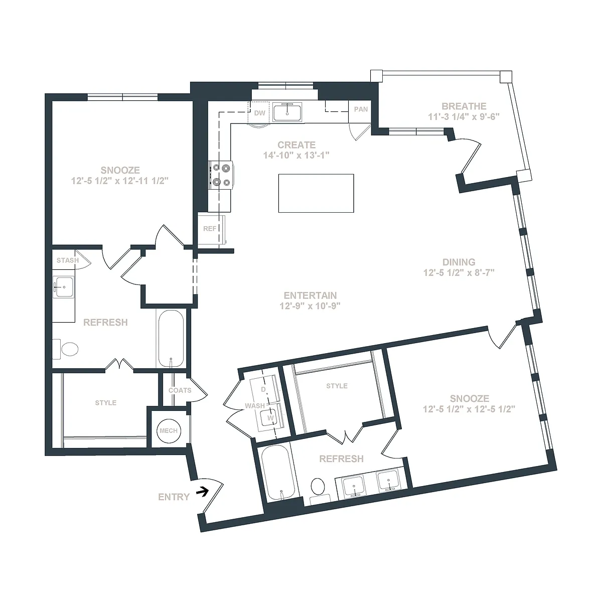 Floor plan B5
