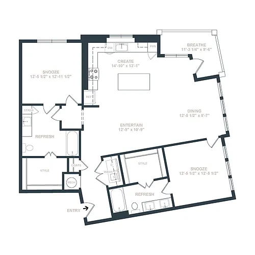 Floor plan B5
