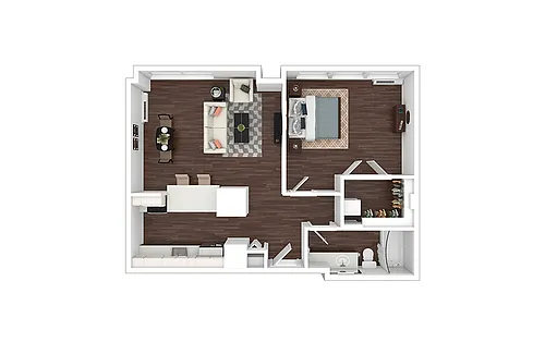 Floor plan A15 - Renovated
