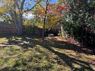 Backyard looking west