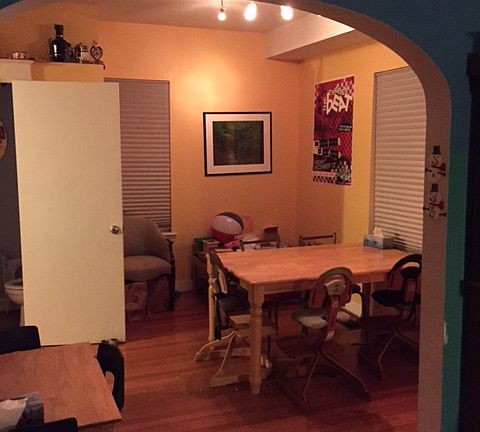 from living rm to dining rm