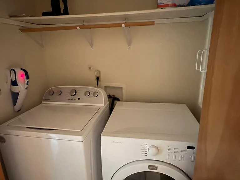 Washer and dryer incuded.