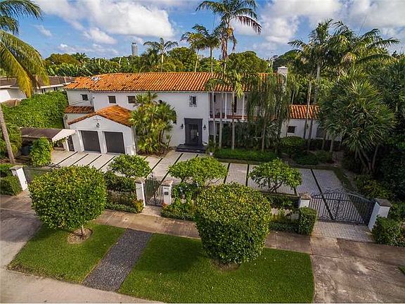 North Bay Road Spanish Mediterranean Villa