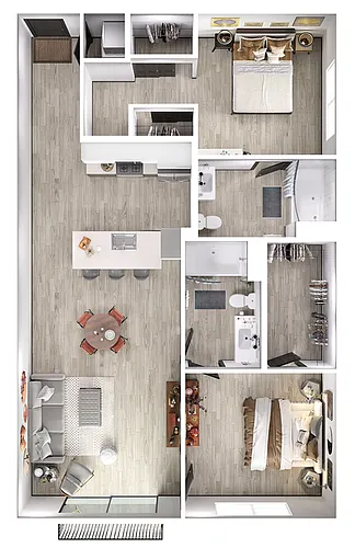 Floor plan 417