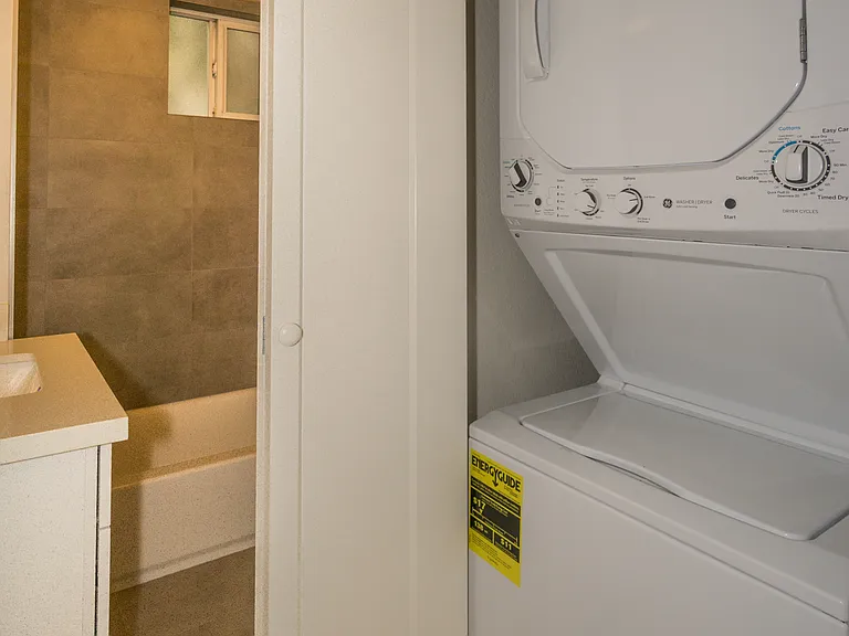 New In-Unit Washer/Dryer