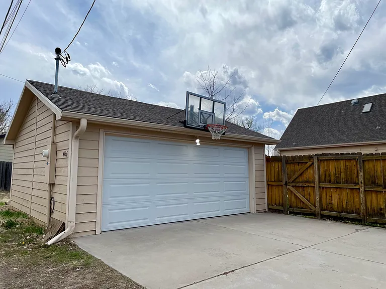 2-car garage accessible from alley