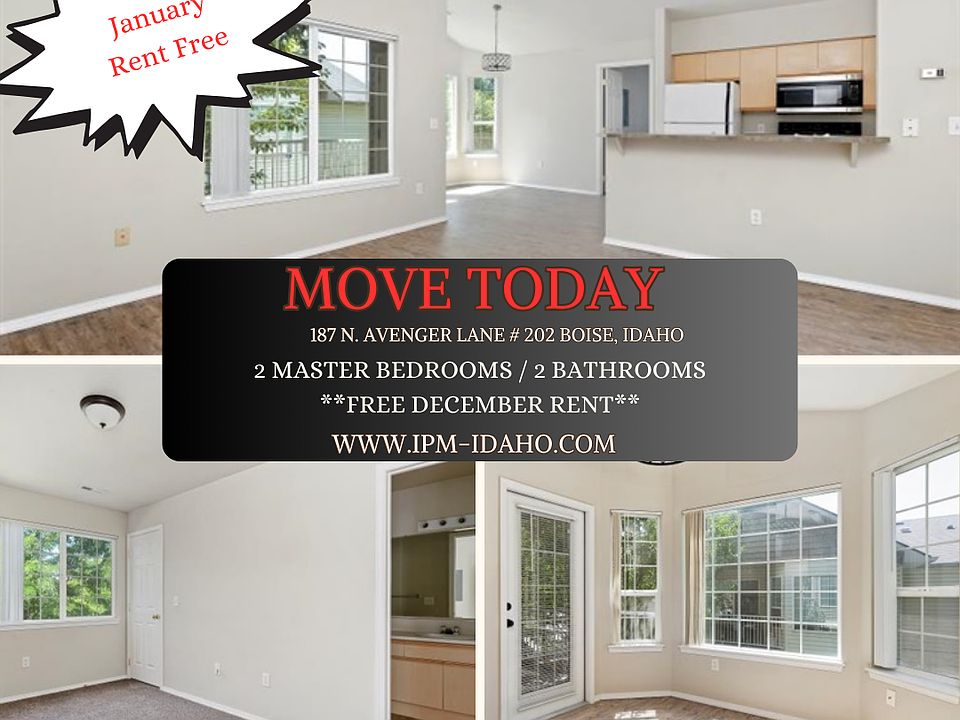 Jan Rent Free! Move Today!