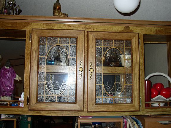 China cabinet abv Kit. Sink
