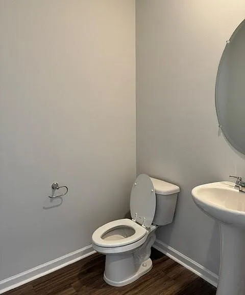Half bathroom downstairs