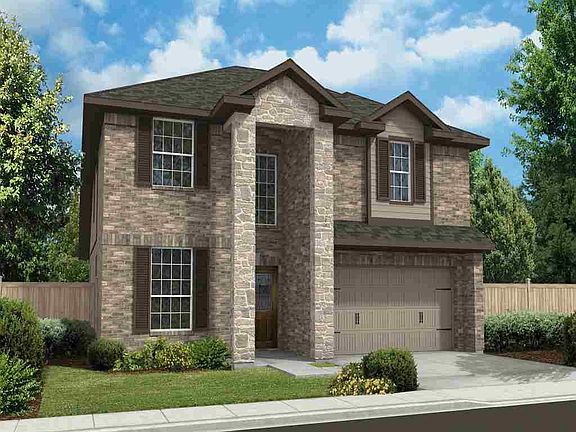 A rendering of what your new 2 story, 5 bedroom, 3.5 bath, 3 car garage home will look like.