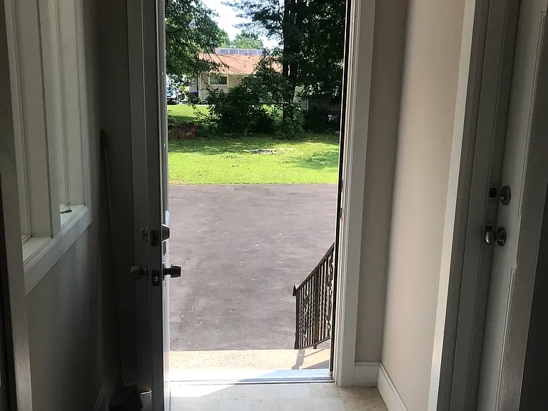 Back door entrance
