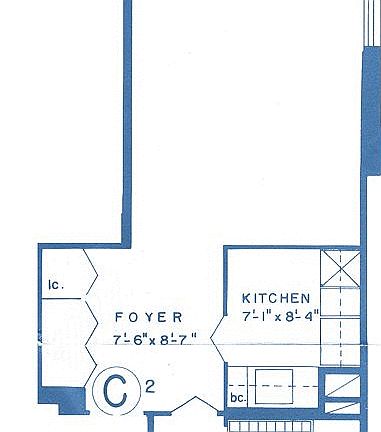 3rd image of 424 W 57th St APT 3C