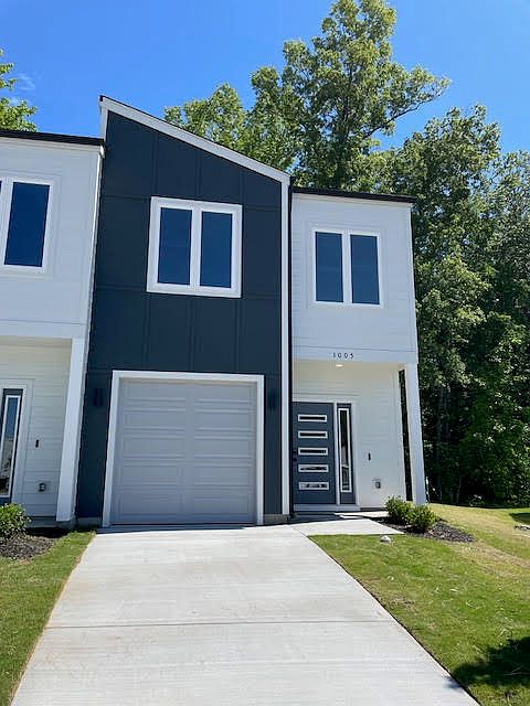 Modern style with garage