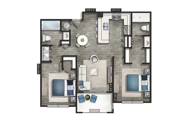 Floor plan B2