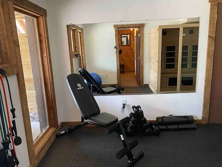 Indoor Gym/Exercise Equipment Wellness Area