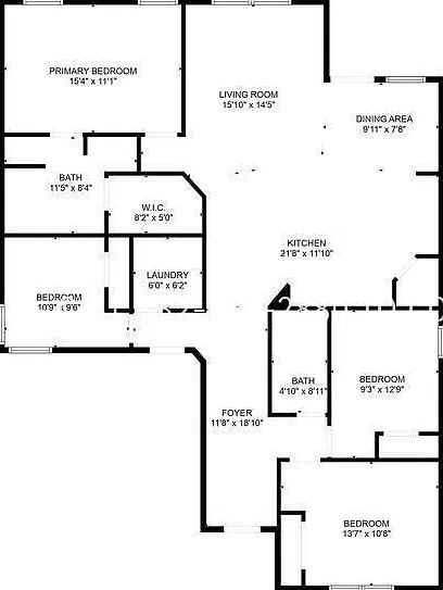 4 bed, 2.0 bath, 1575 sqft, $2,050 — Photo 2