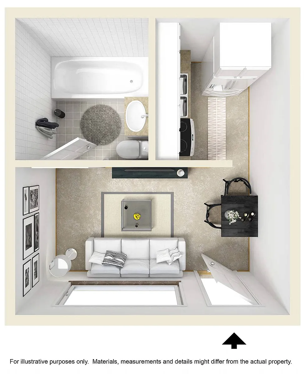 Floor plan Retro