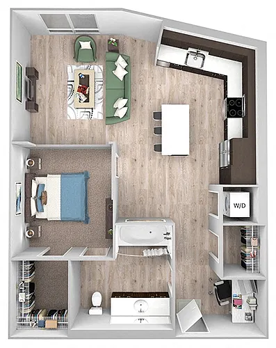 Floor plan A01G