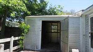 SHED FOR STORAGE OR WORK SHOP