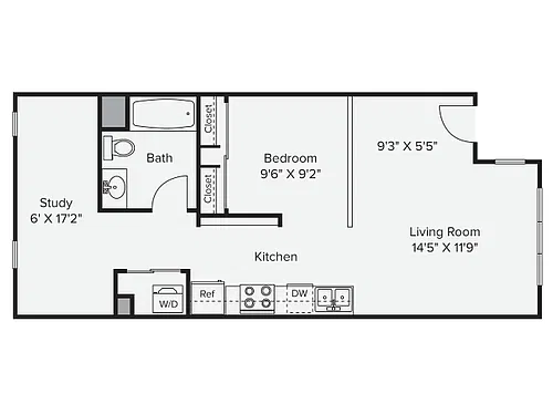 Floor plan Studio - SA-3i